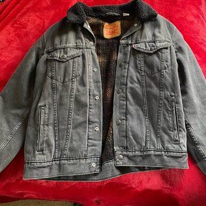 Levi's Mens Sherpa Lined Denim Jacket
